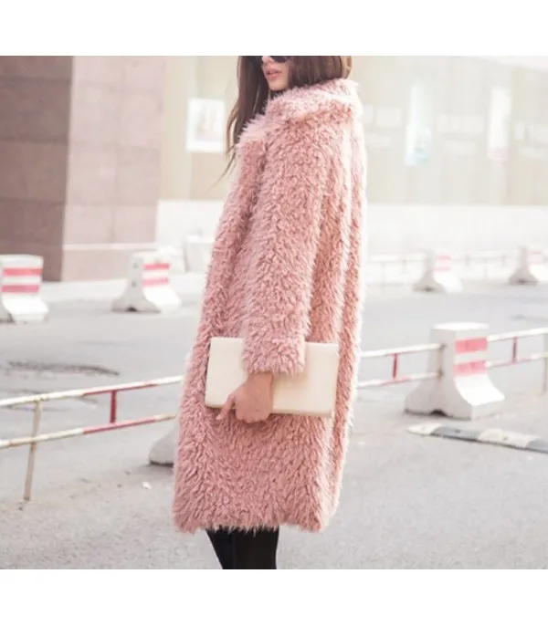 Cappotto lana riccia