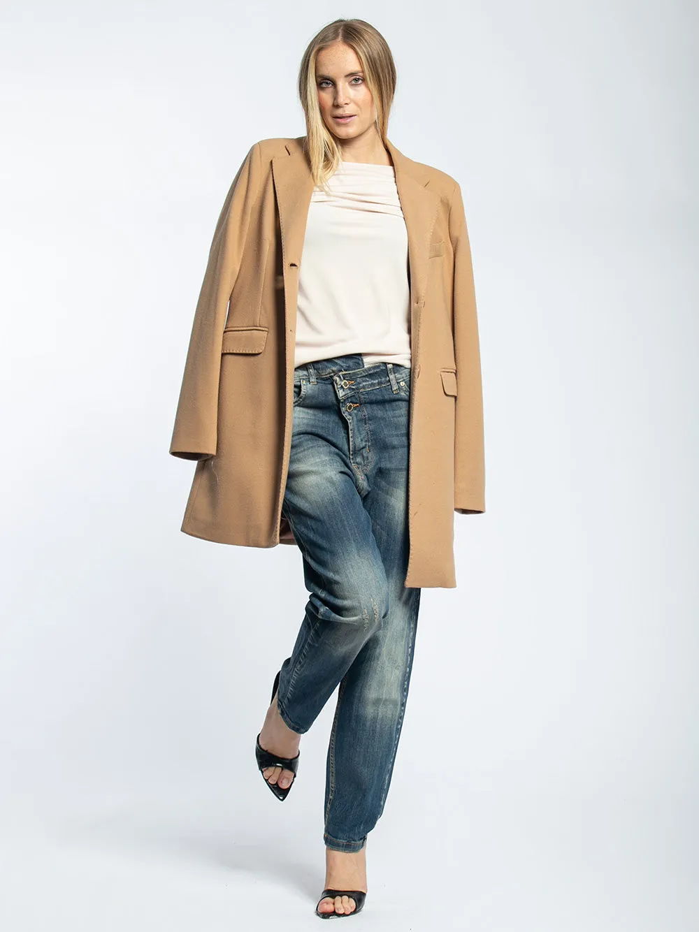 Cappotto monopetto regulare fit