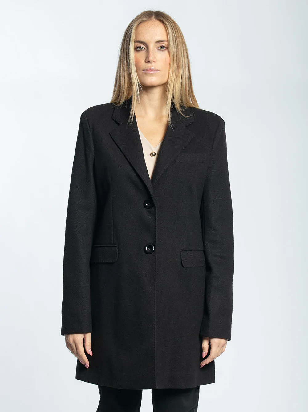 Cappotto monopetto regulare fit
