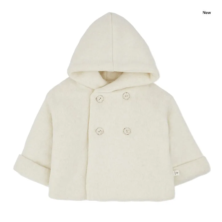 Cappotto panna per neonati