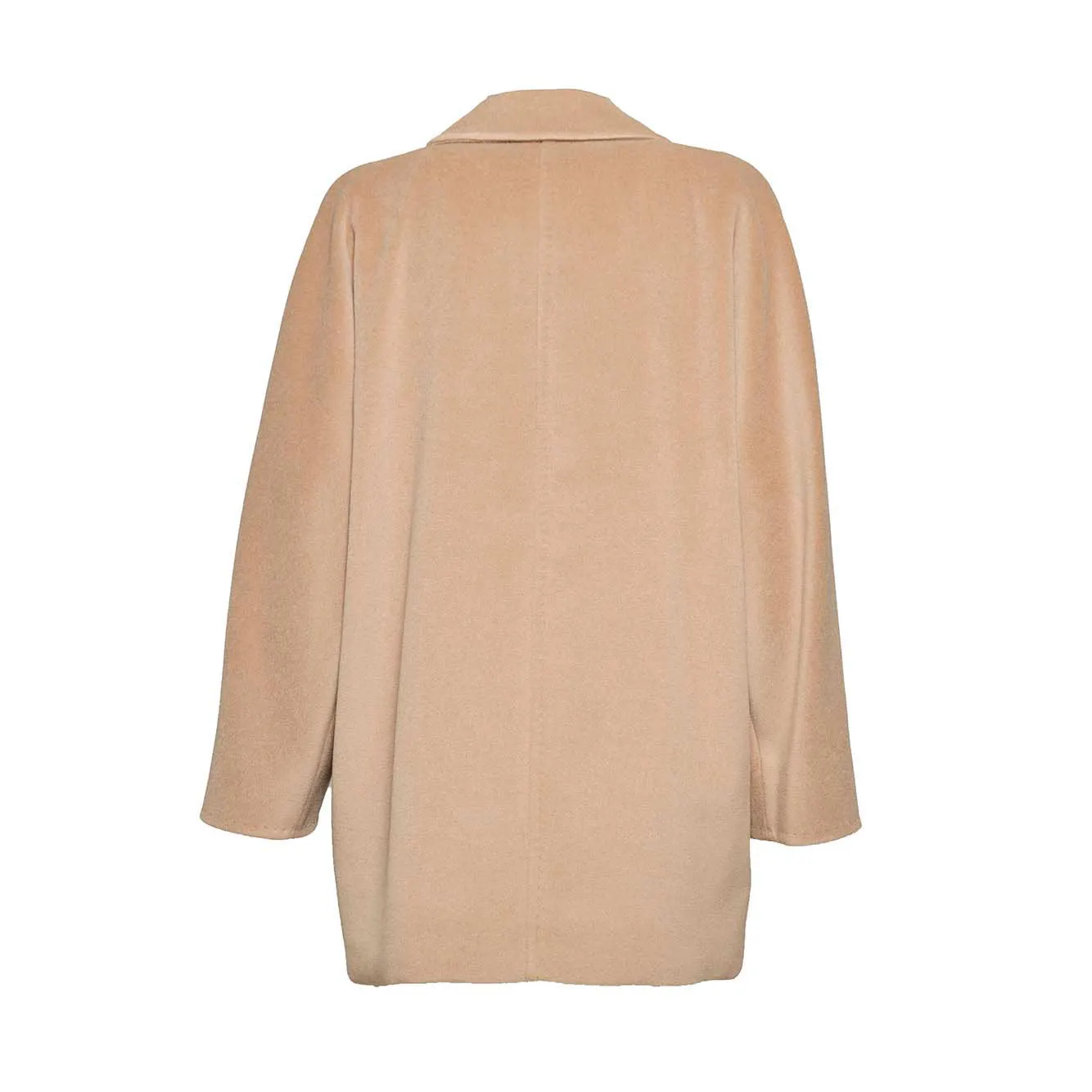 Cappotto Rebus doppiopetto in lana vergine cammello Max Mara