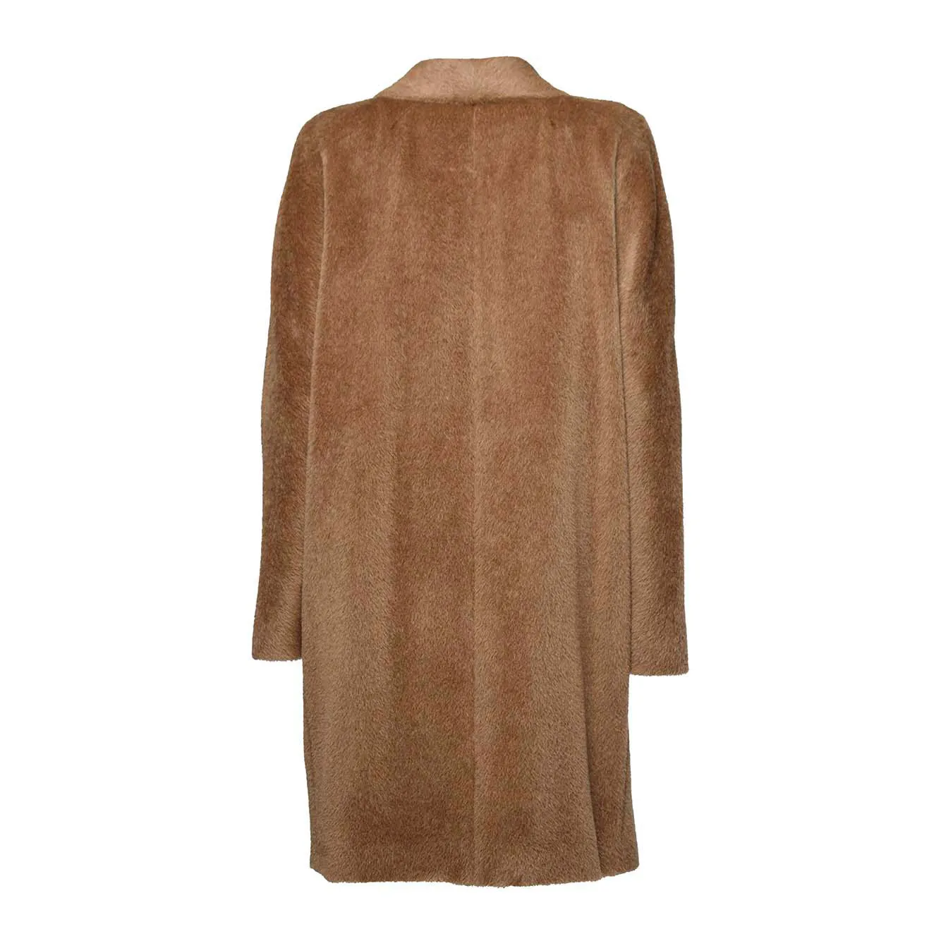 Cappotto Roseto midi in alpaca e lana cammello S Max Mara