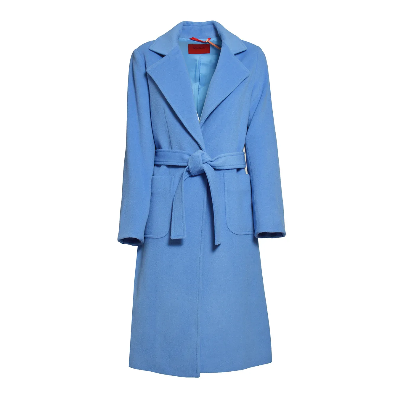 Cappotto Runaway in lana azzurro Max&Co Junior