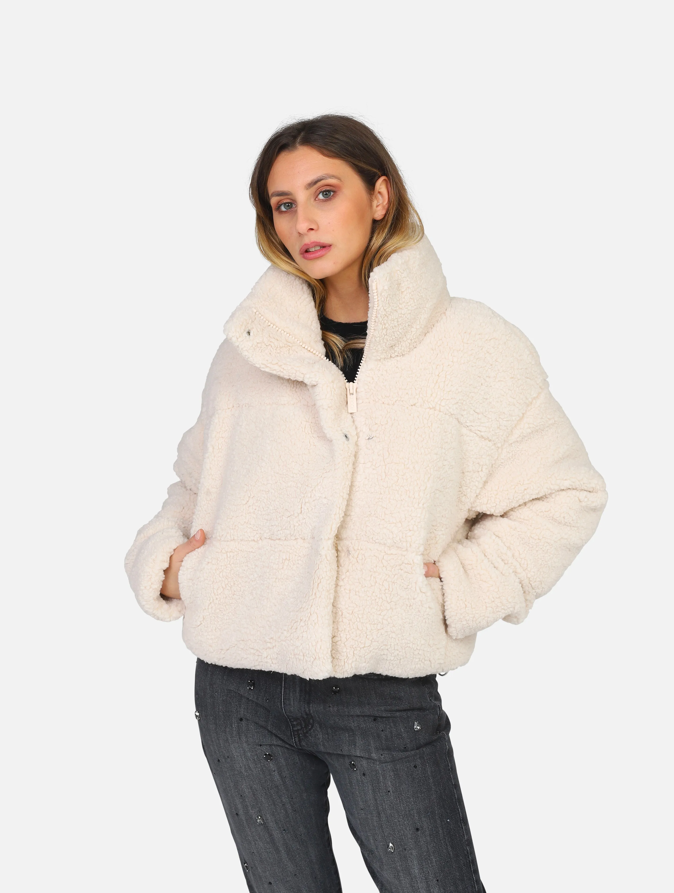 cappotto VICOLO - TR0036CREMA