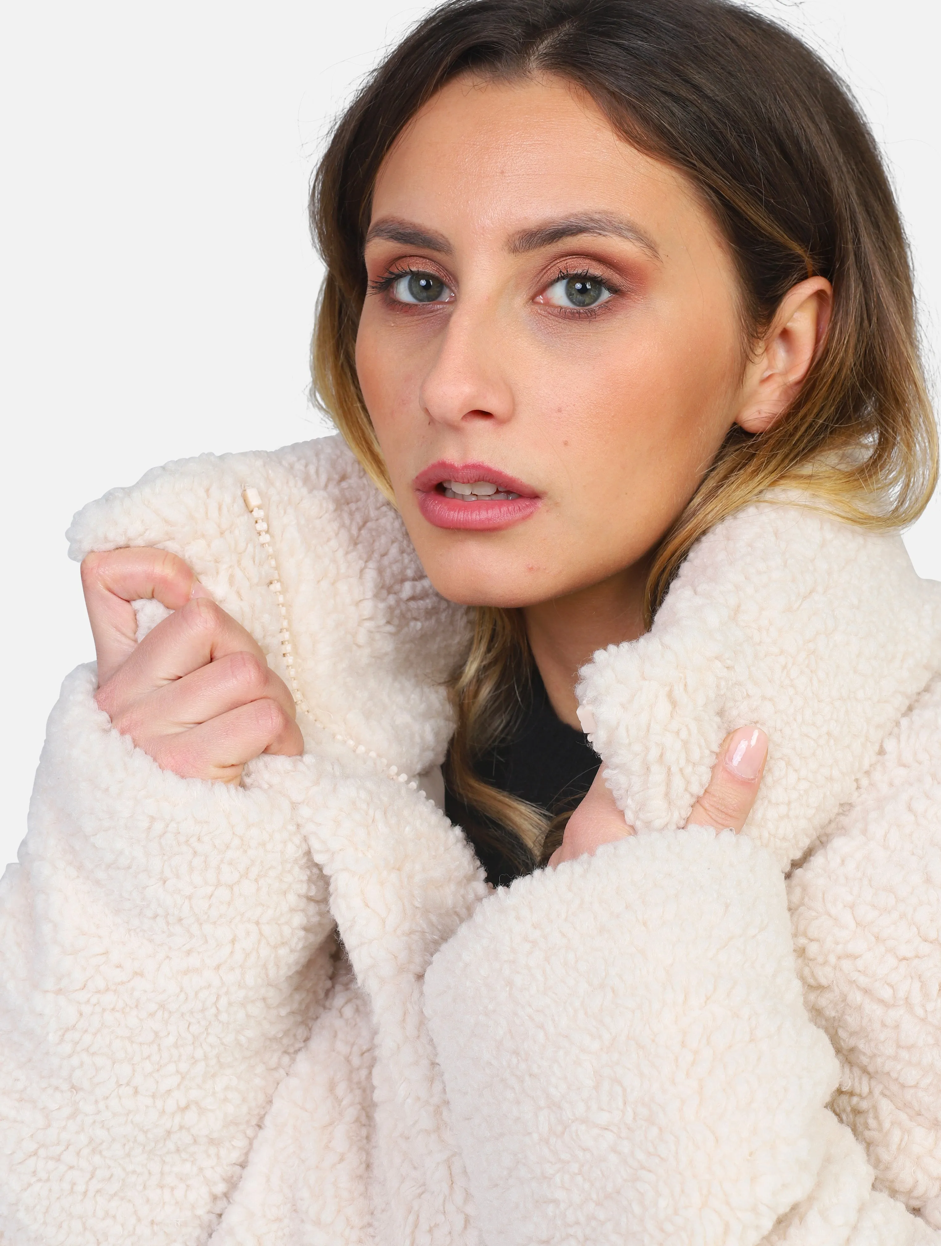 cappotto VICOLO - TR0036CREMA