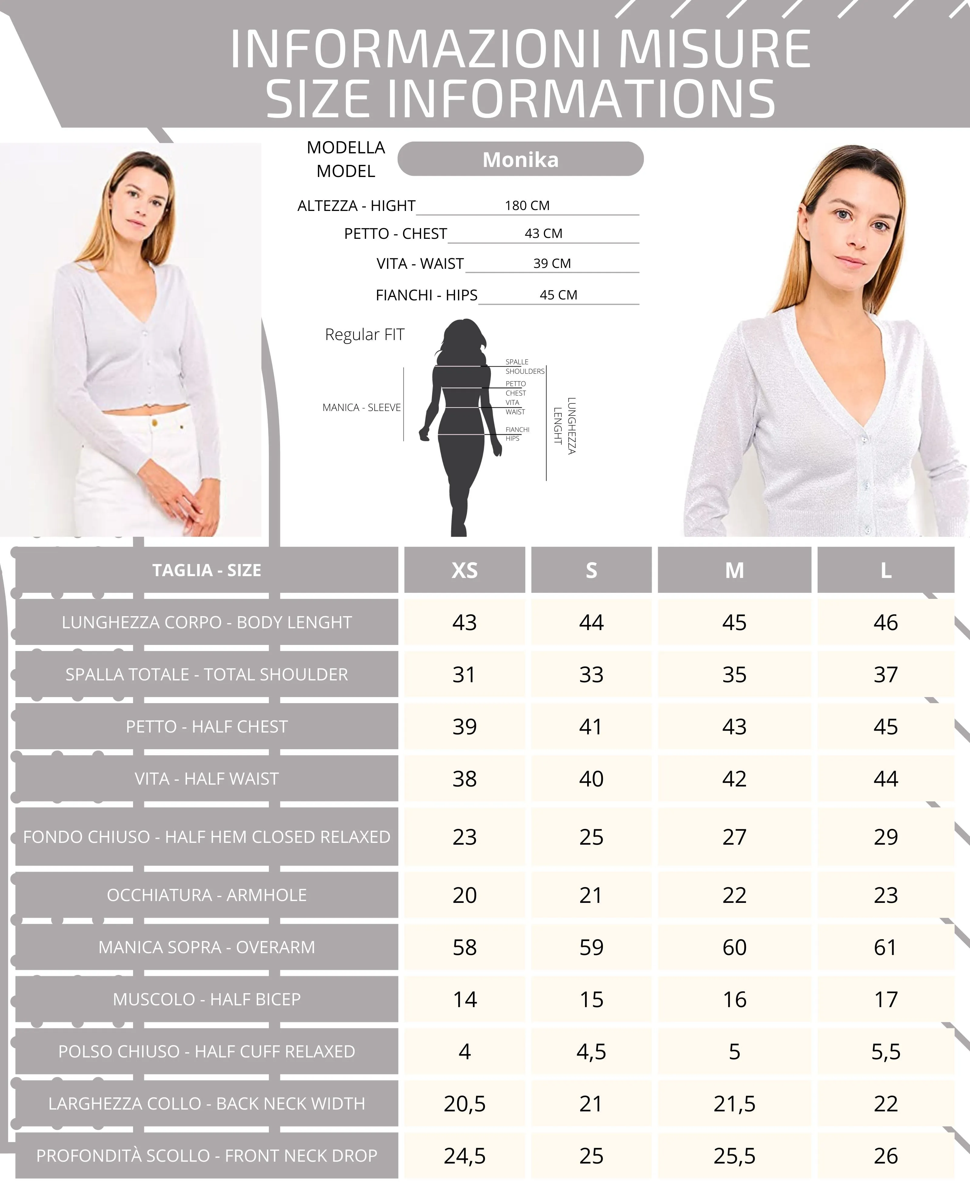 Cardigan Crop 80% Viscosa 10% Poliammide 10% Poliestere Primavera/Estate Donna Made in Italy | Brunella Gori