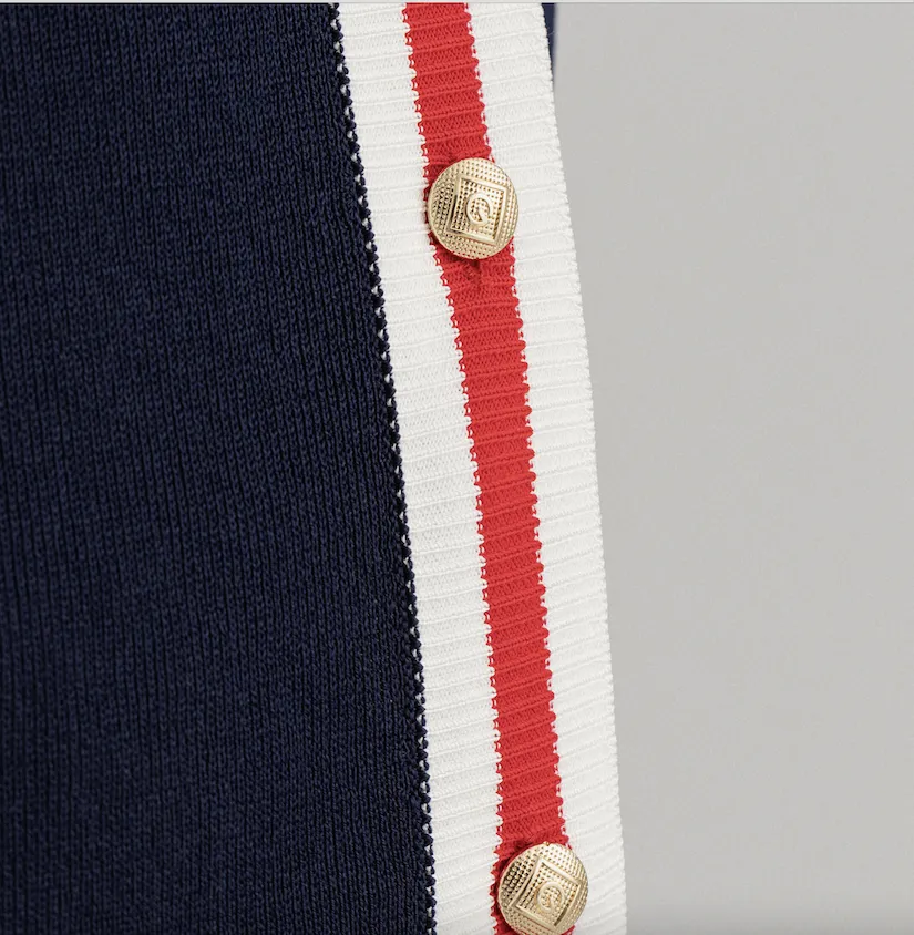 Cardigan Gant donna con bordi in contrasto 4802108-433