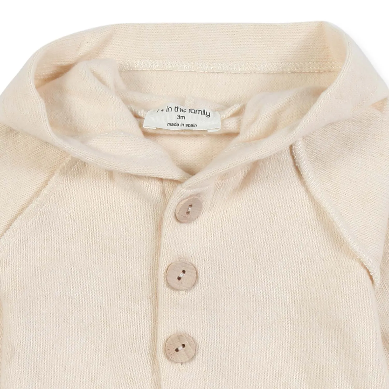 Cardigan Herve Ecru Baby Unisex