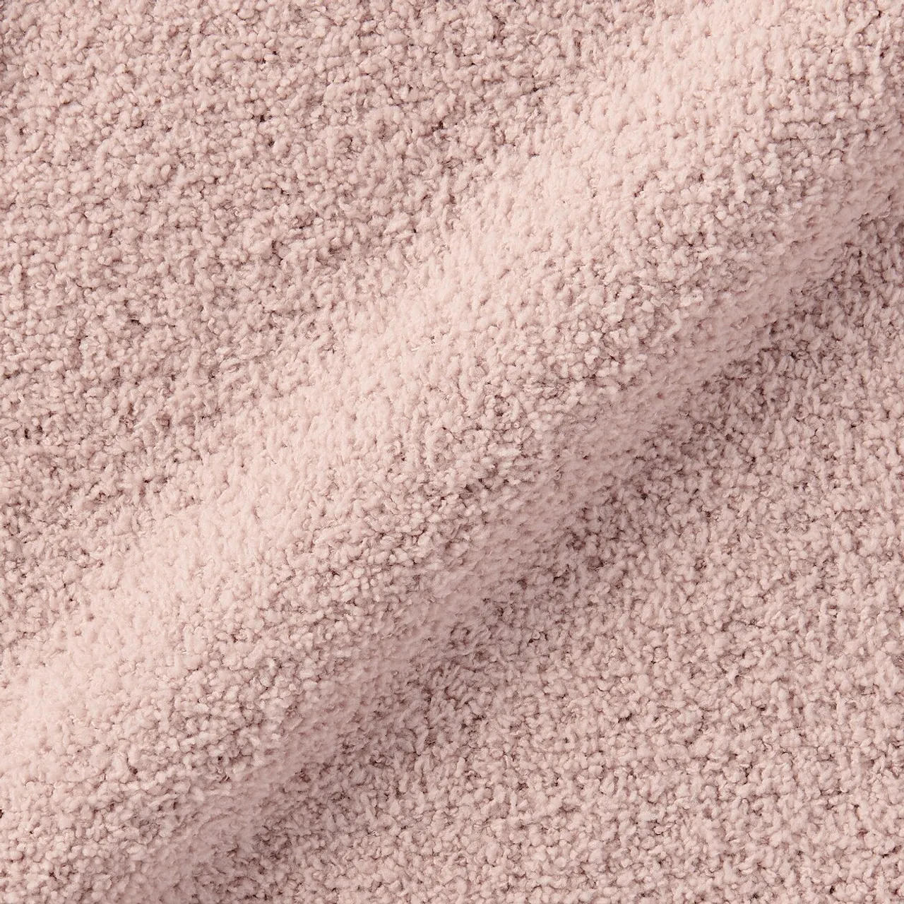 Cardigan in pile lavorato a maglia liscia da donna