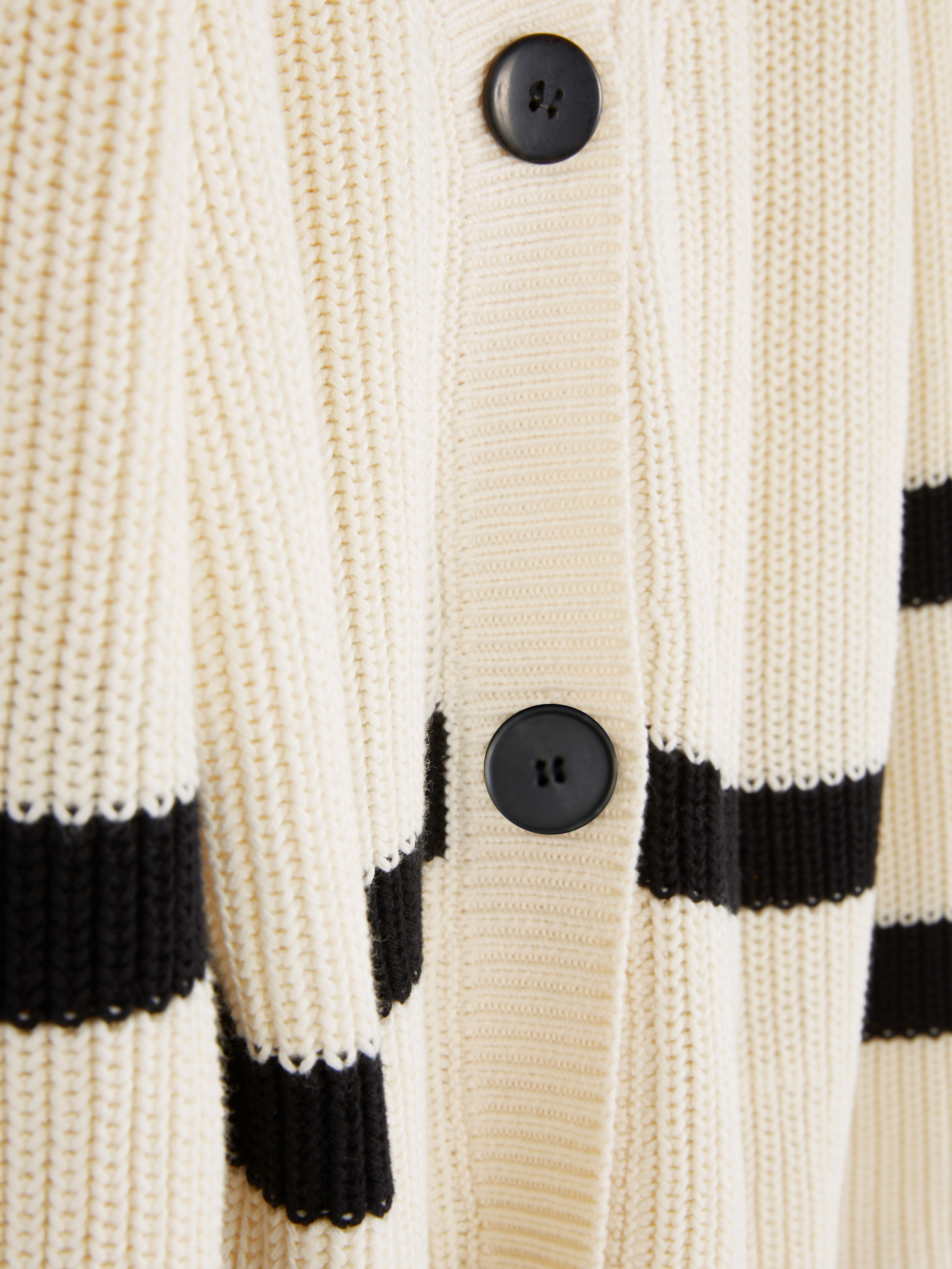 Cardigan oversize lavorato a maglia
