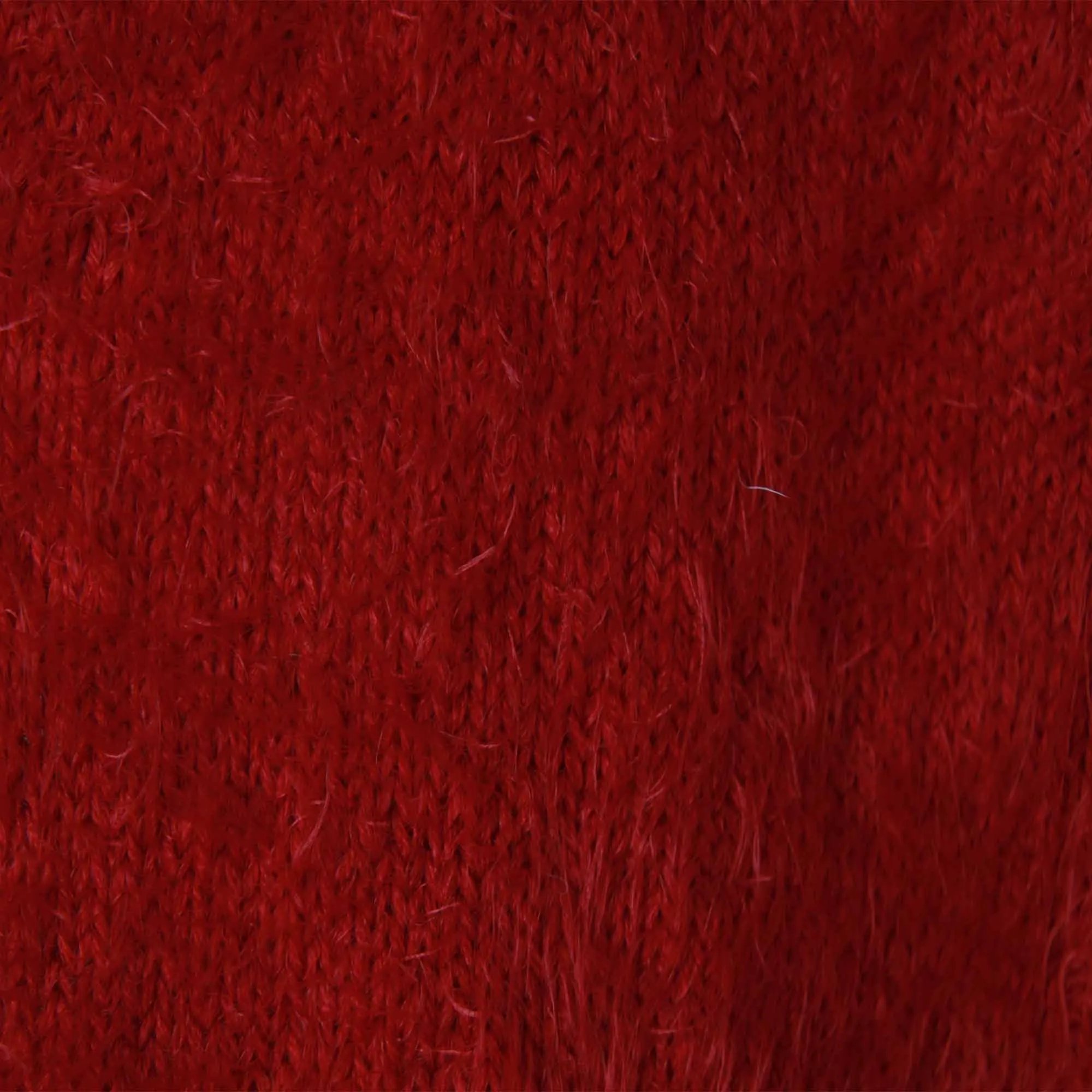 Cardigan Rosso Bouclè Bambina