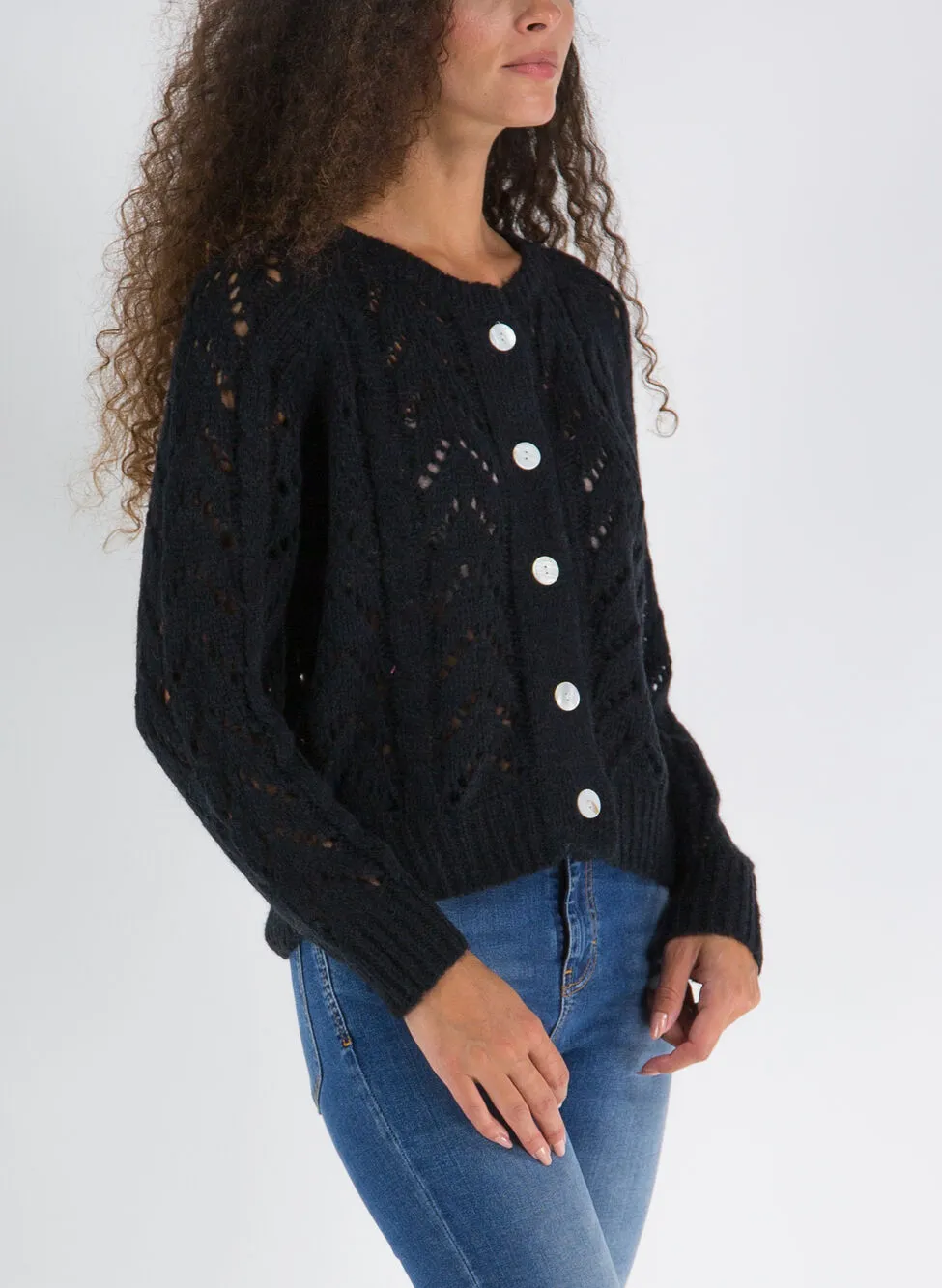 cardigan traforato