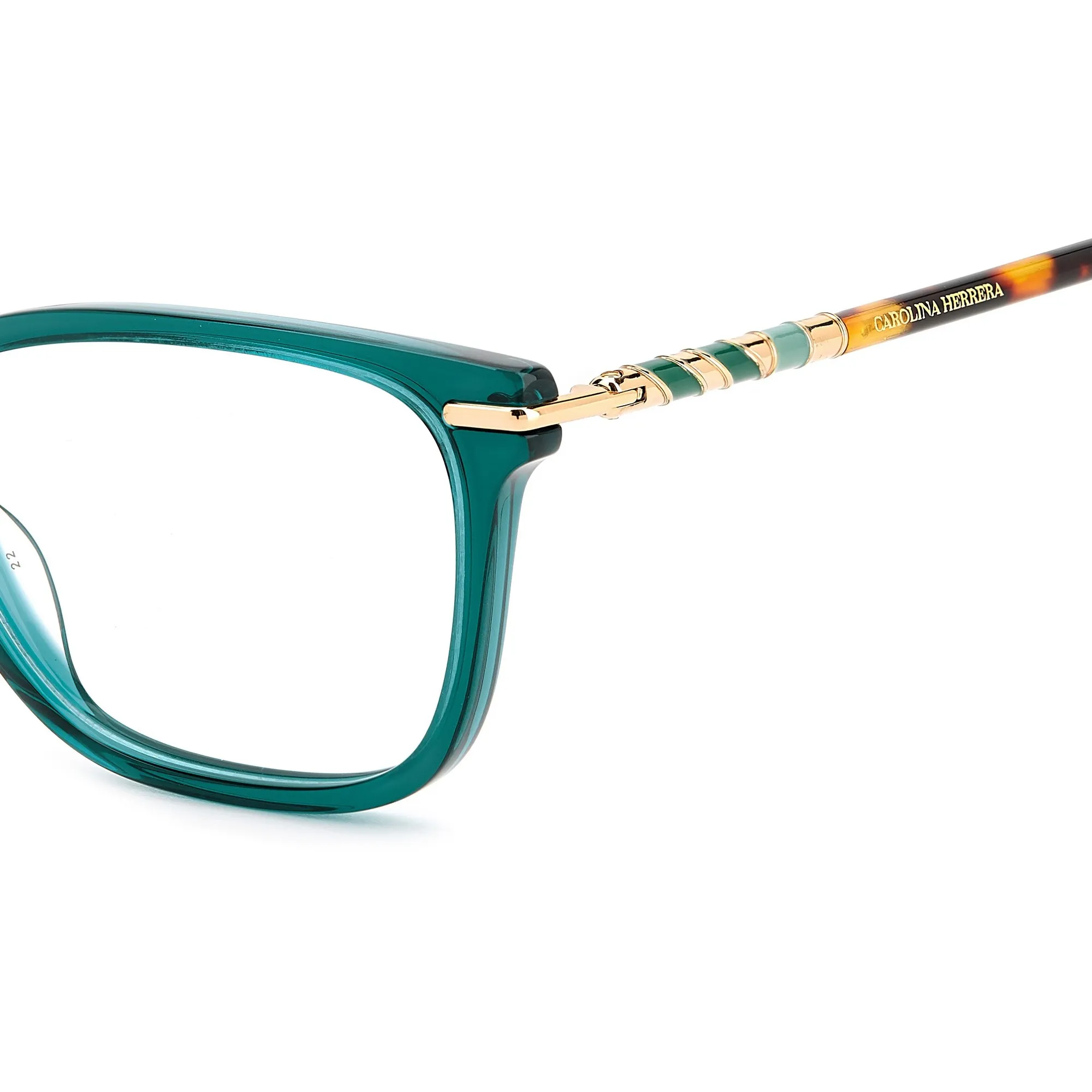   Carolina Herrera HER 0097 - XGW L'avana Verde | Occhiale Da Vista Donna 