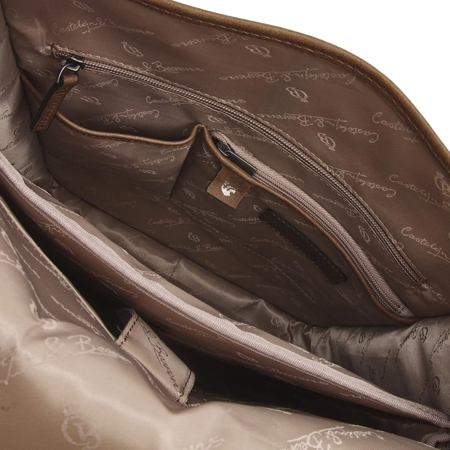 Castelijn & Beerens Carisma Zaino RFID in pelle 41 cm Scomparto per computer portatile