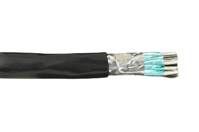 Cavo industriale multipolare schermato a 10 cond. 1,5 mm2, 16 AWG, L. 100ft