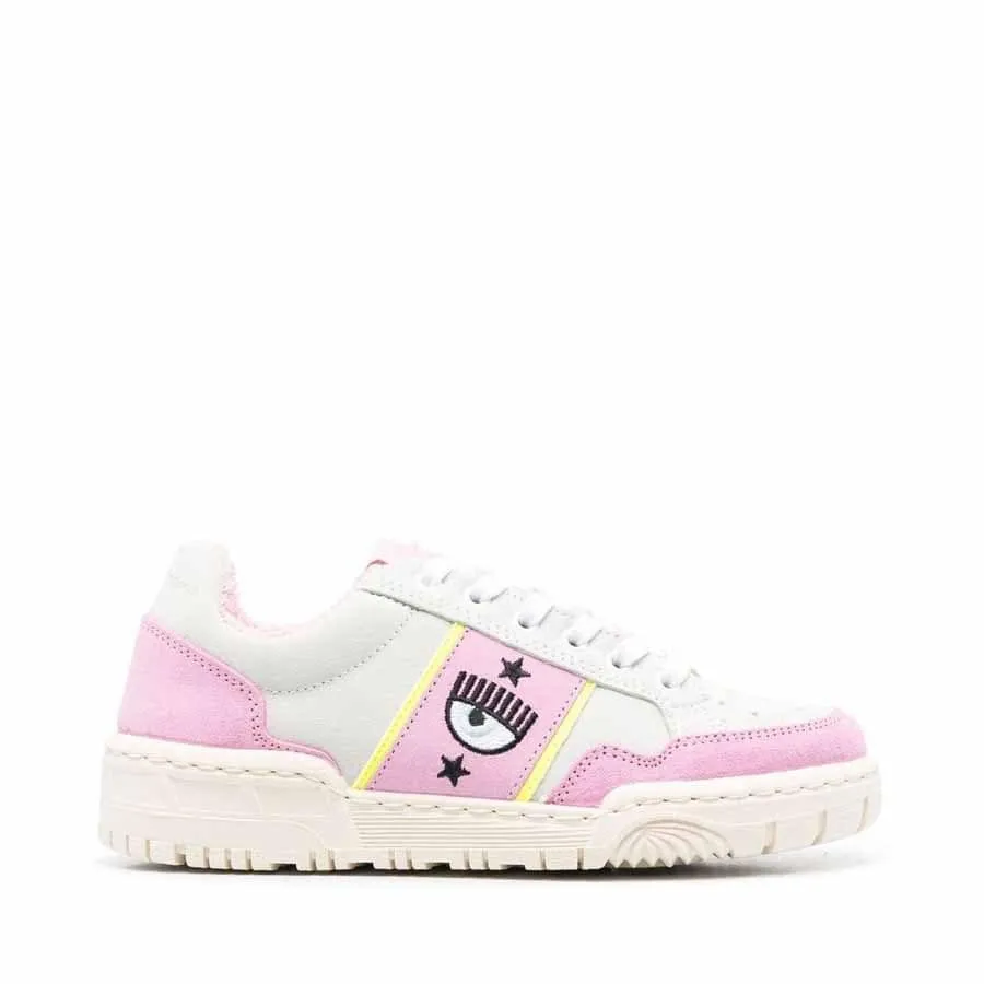 Chiara Ferragni sneakers CF1 low pink ice suede
