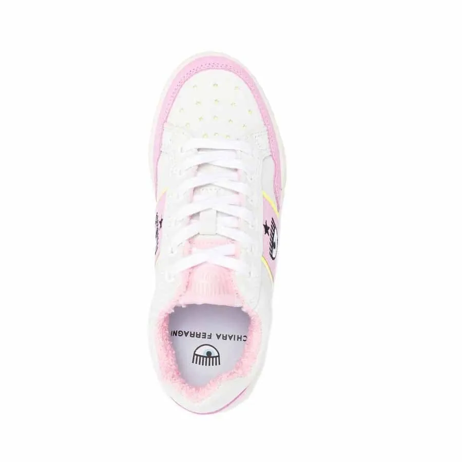 Chiara Ferragni sneakers CF1 low pink ice suede