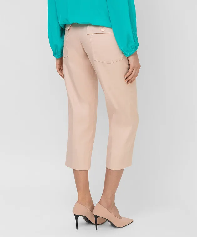 Chloe Pantaloni beige chiaro 17EPA58