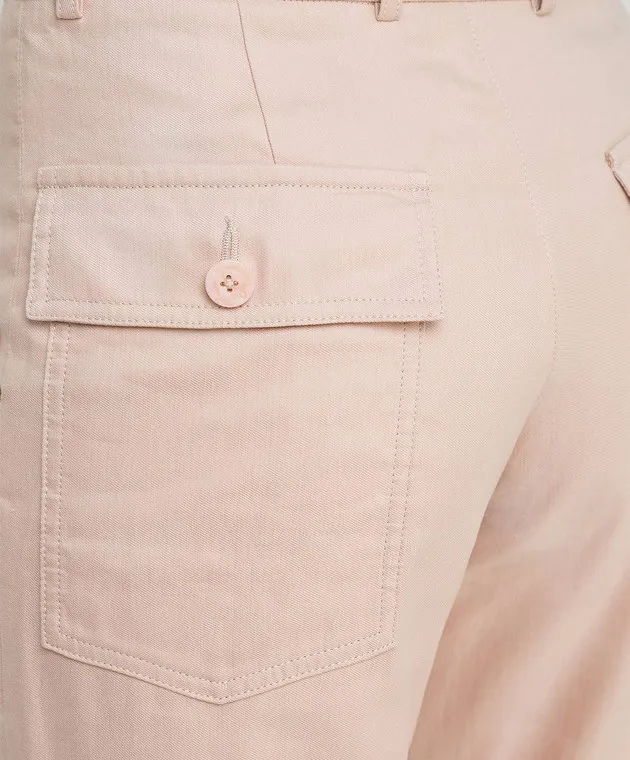 Chloe Pantaloni beige chiaro 17EPA58