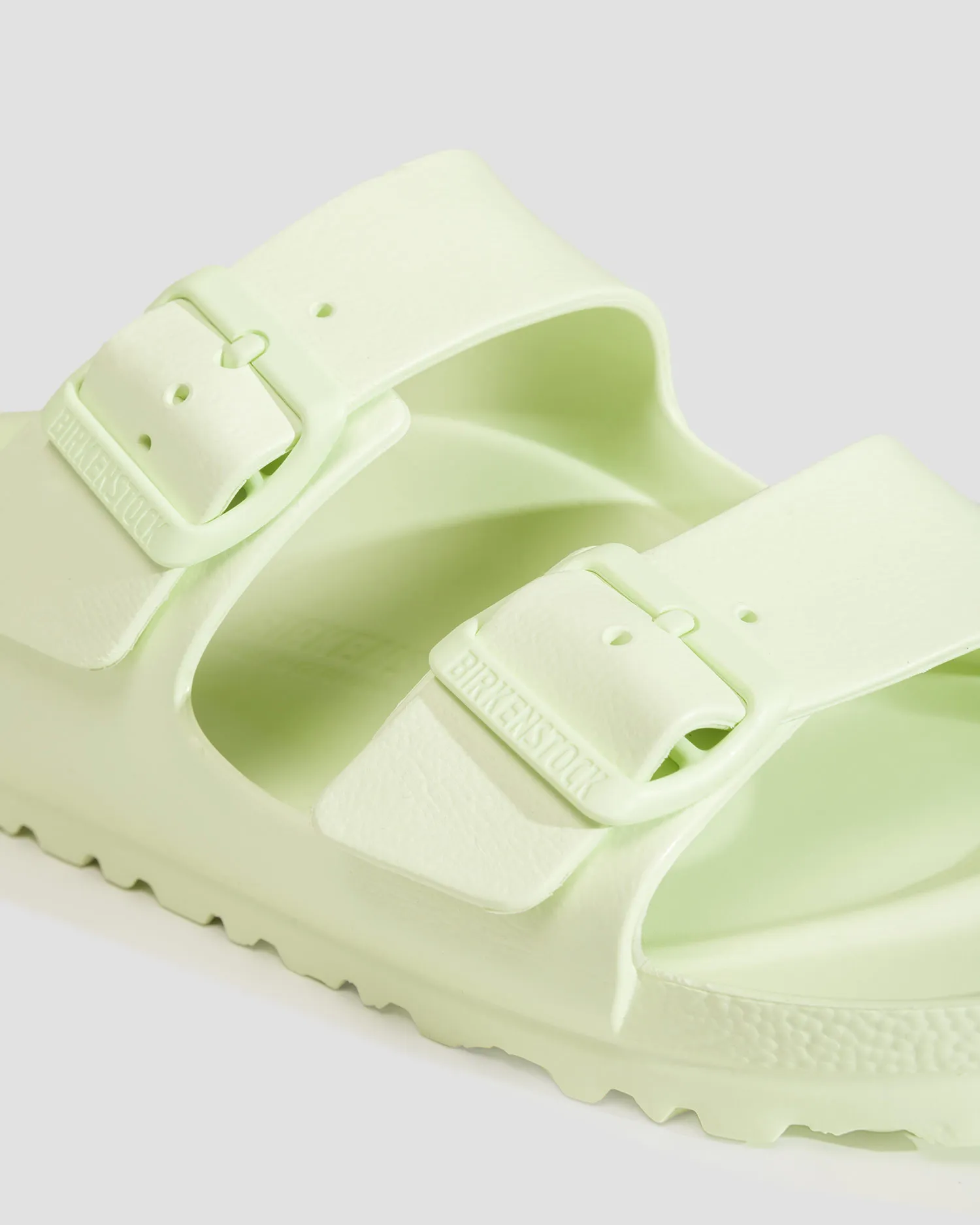 Ciabatte verdi da donna Birkenstock Arizona Essentials Narrow 1024691-fl