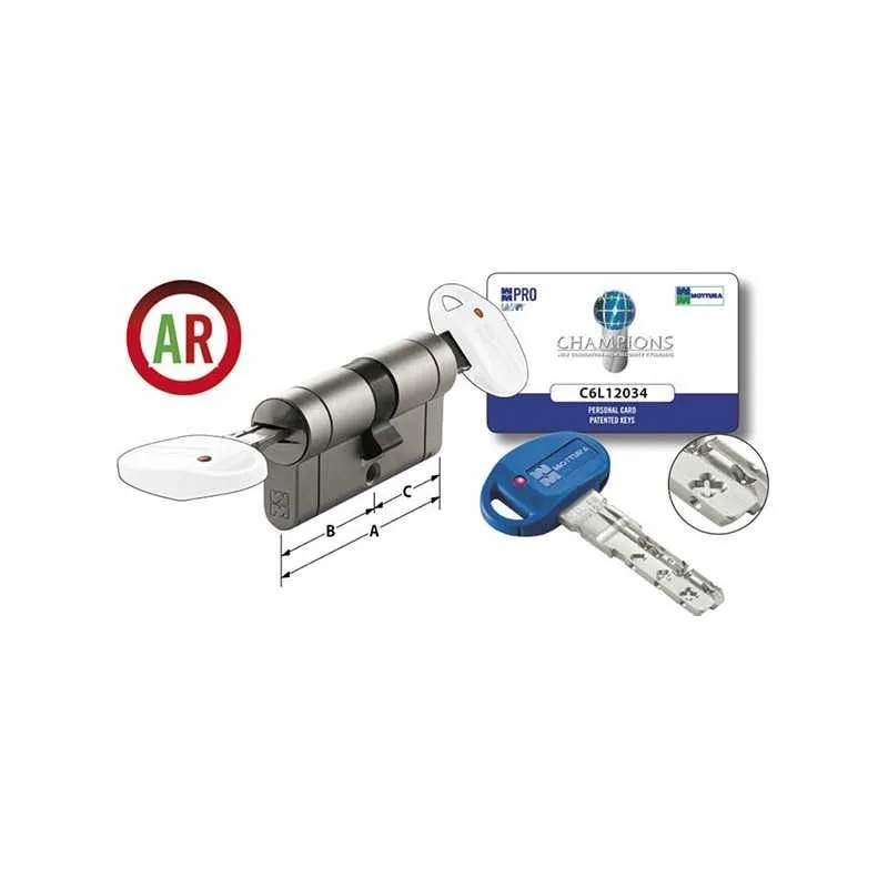 CILINDRI MOTTURA PRO ARMO RIARMO CHIAVE-CHIAVE