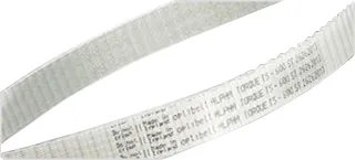 Cinghia sincrona OPTIBELT, 81 denti da 2.5mm, passo 10mm, dimensioni 810mm x 25mm, in Poliuretano