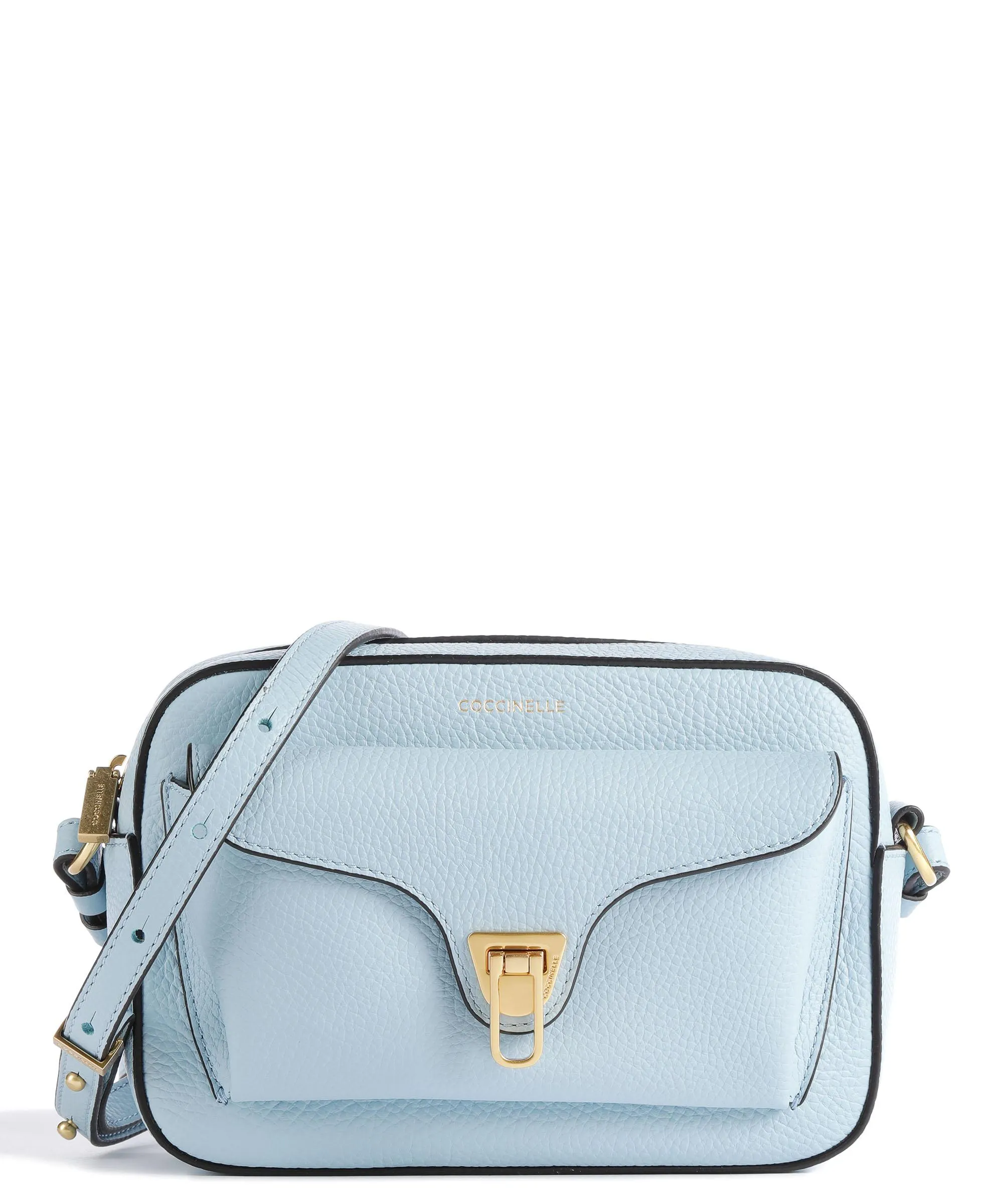  Coccinelle Beat Soft Borsa a tracolla pelle di vacchetta grana acqua  