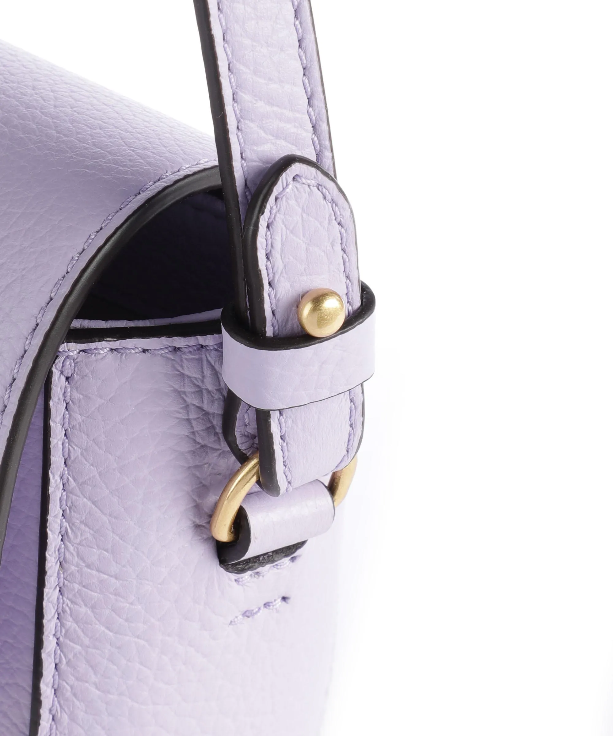  Coccinelle Beat Soft Borsa a tracolla pelle granulata lavanda  