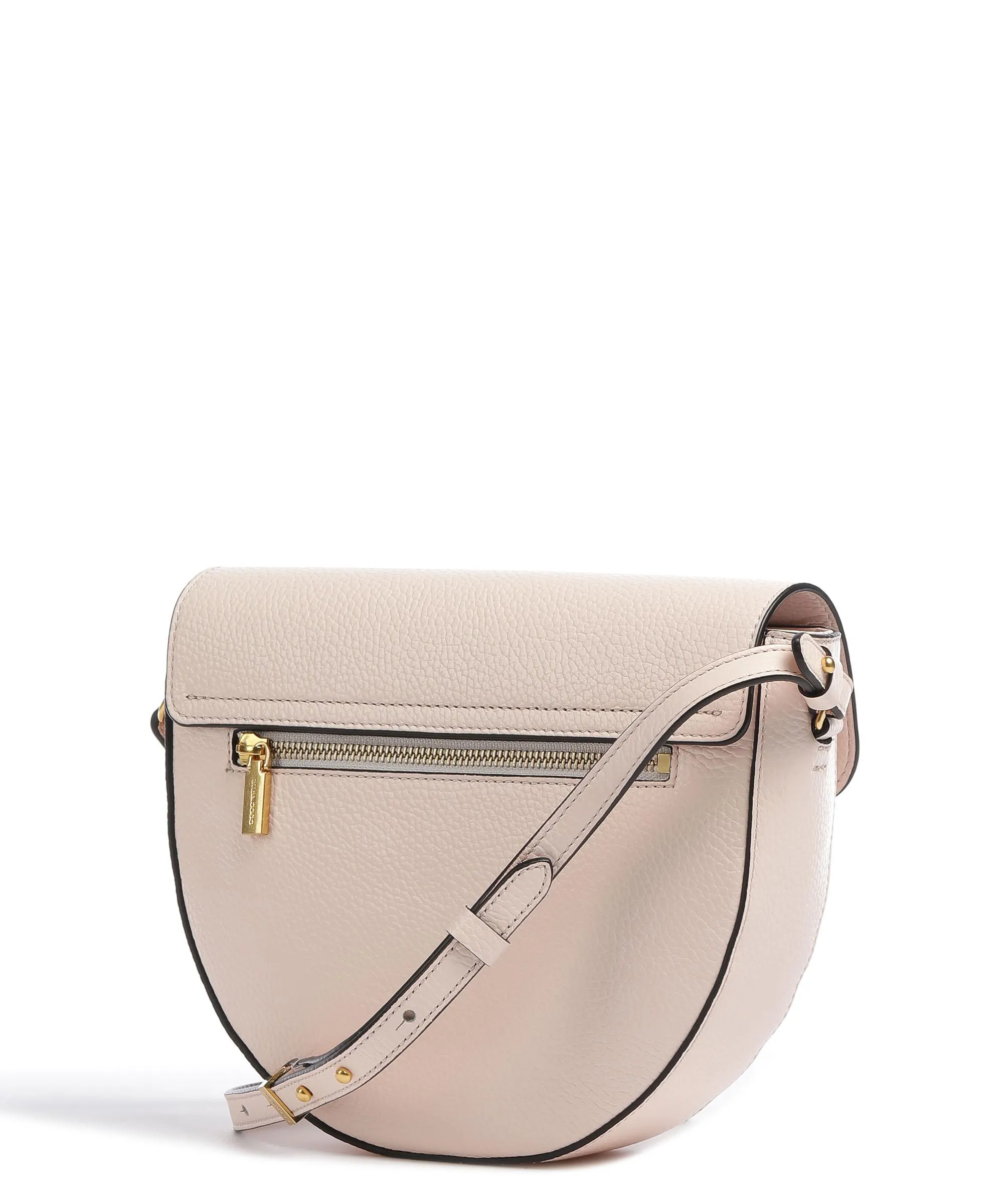  Coccinelle Beat Soft Borsa a tracolla pelle granulata nude  