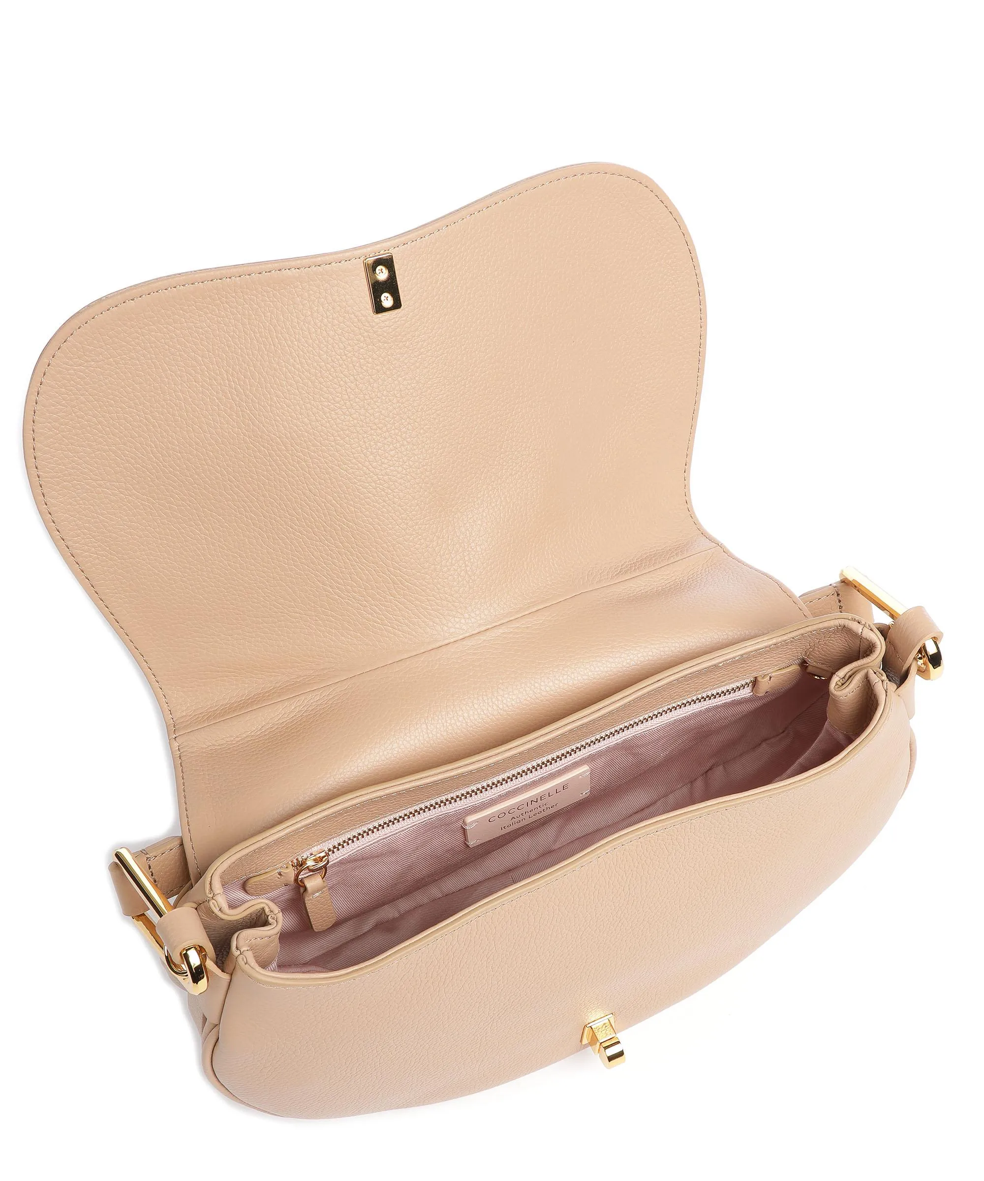  Coccinelle Magie Borsa hobo pelle granulata natura  
