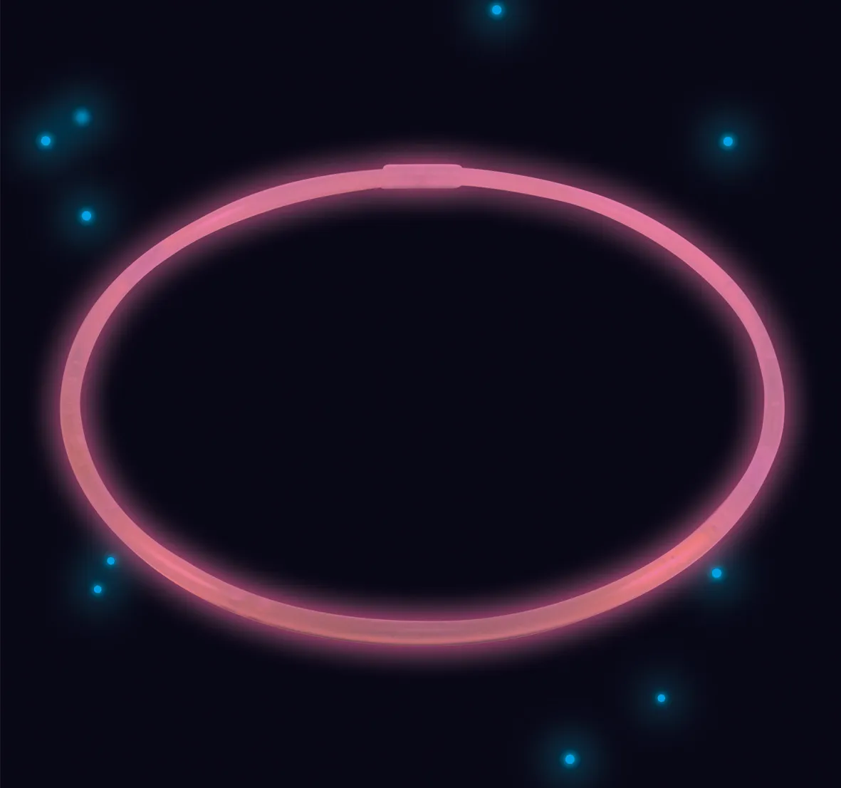 Collana Power Glowstick 51cm rosa