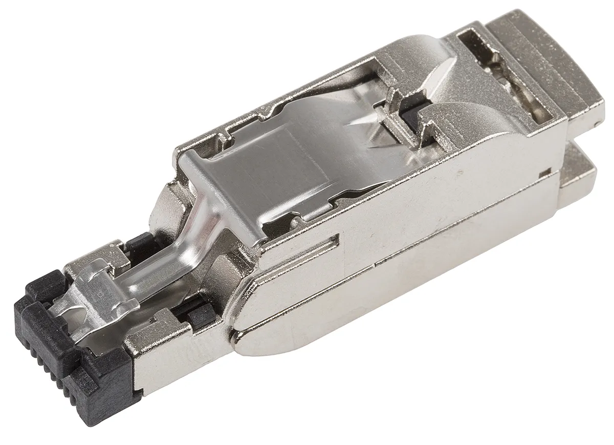 Connettore RJ45 Maschio Siemens Cat5, 4 vie, Montaggio su cavo