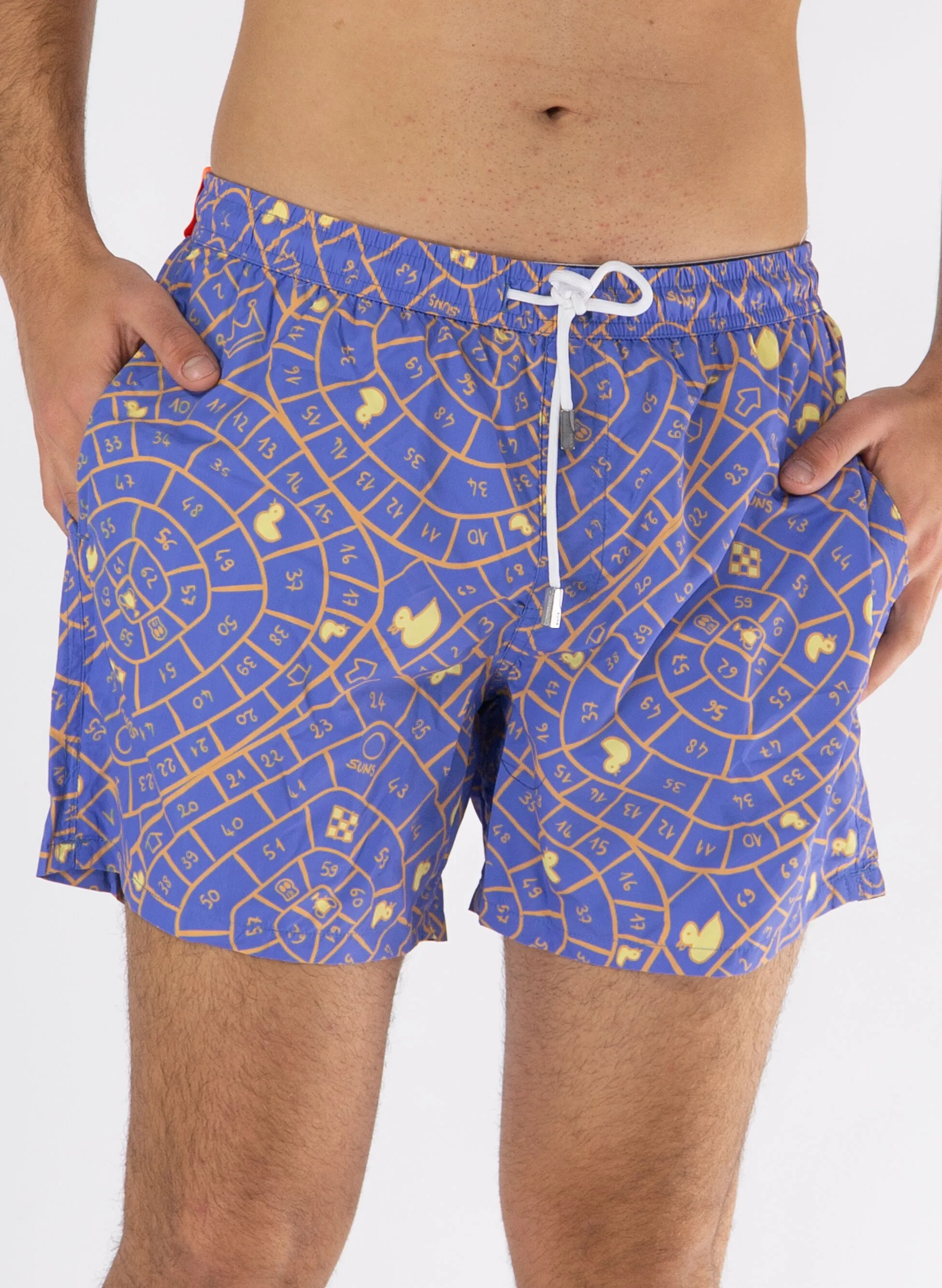 costume boxer beach capri