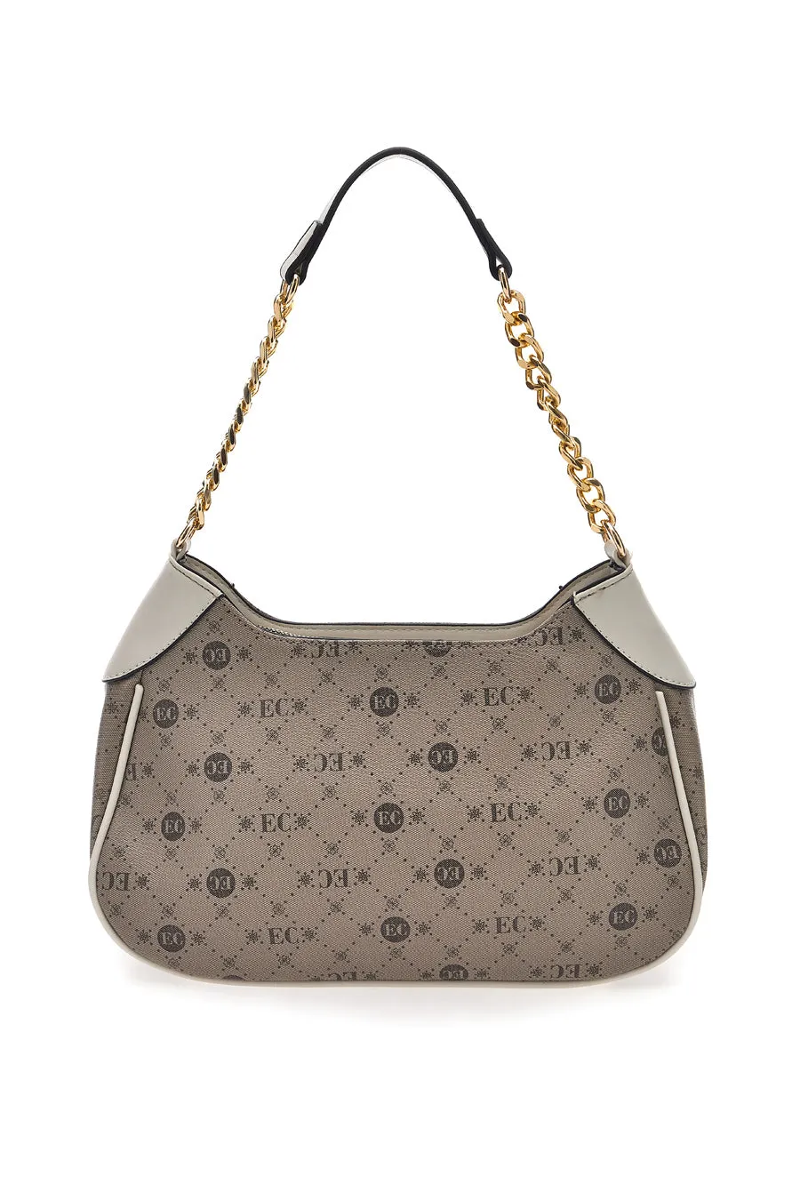   COVERI Borsa a Spalla Taupe con Zip Coveri 20