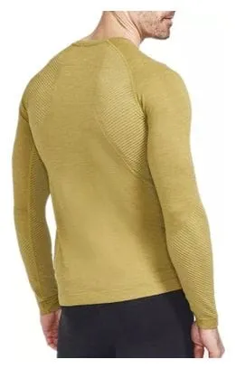 Craft Core Dry Active Comfort Yellow Long Sleeve Jersey