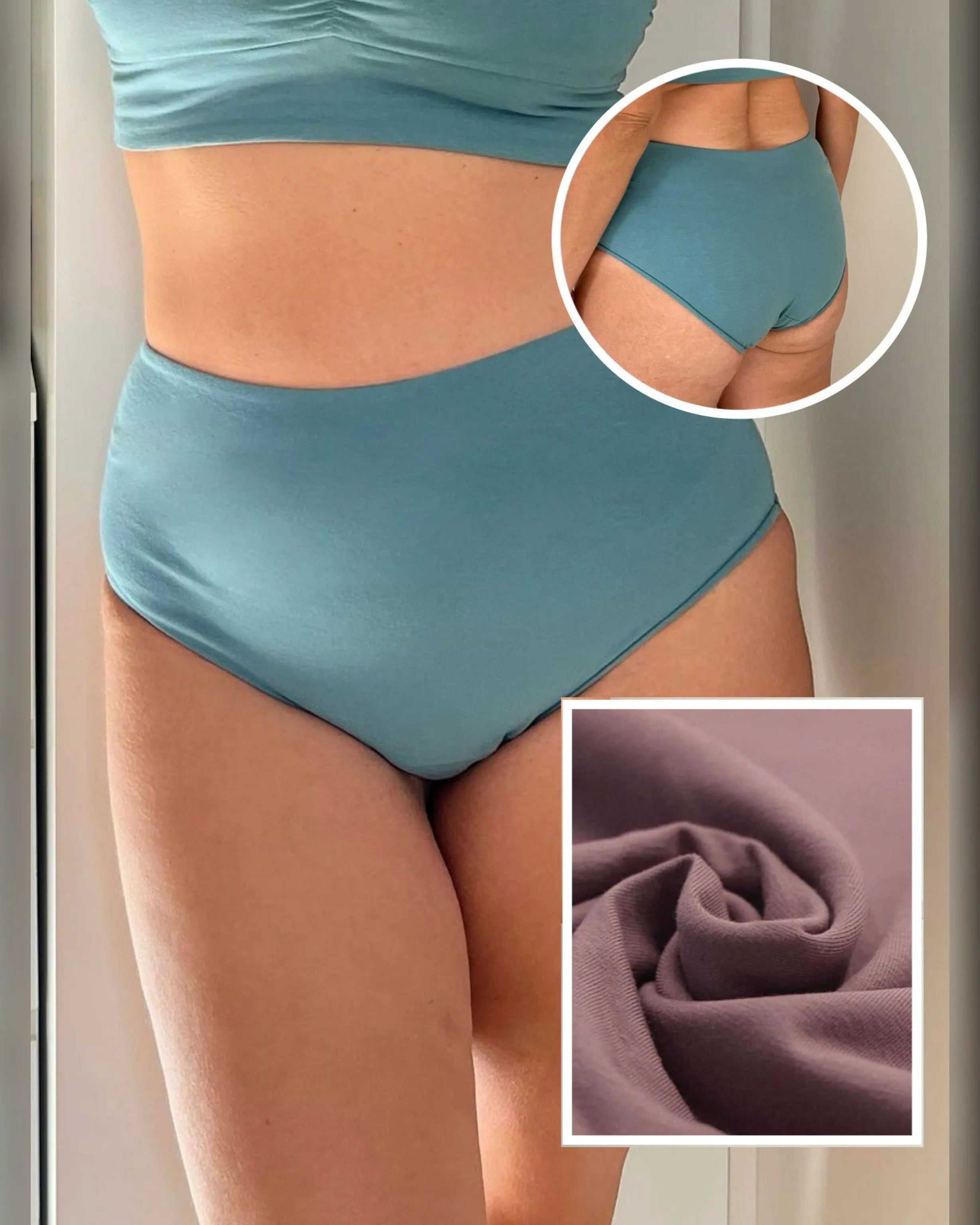 Culotte DEMURE Cotone - Deep Mauve