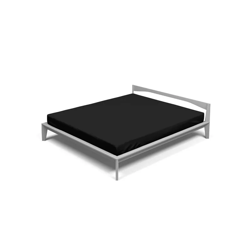 DATEX Linea Max Color lenzuola sotto con angoli, nero MX017