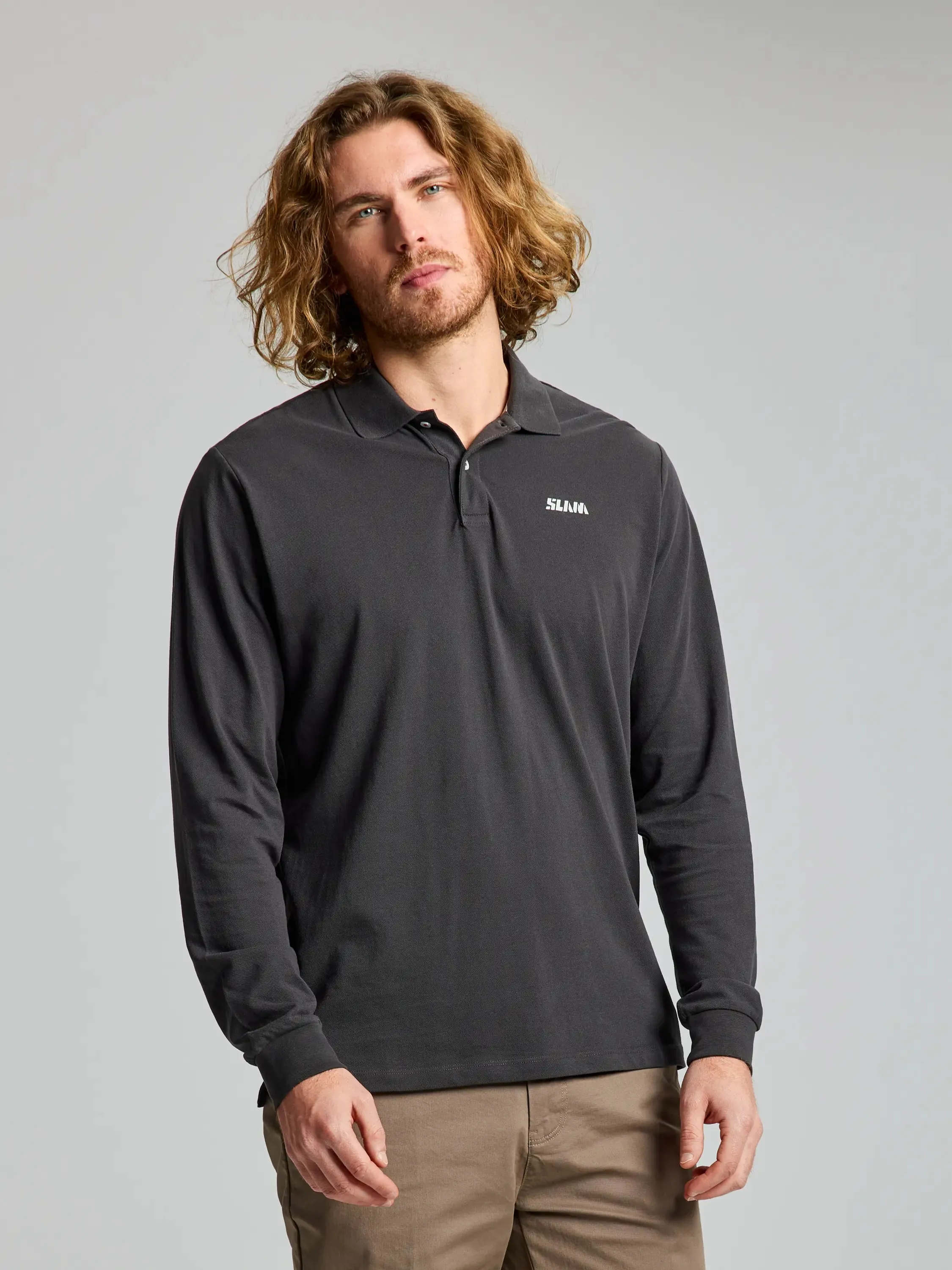   DECK POLO LONG SLEEVE CL  
