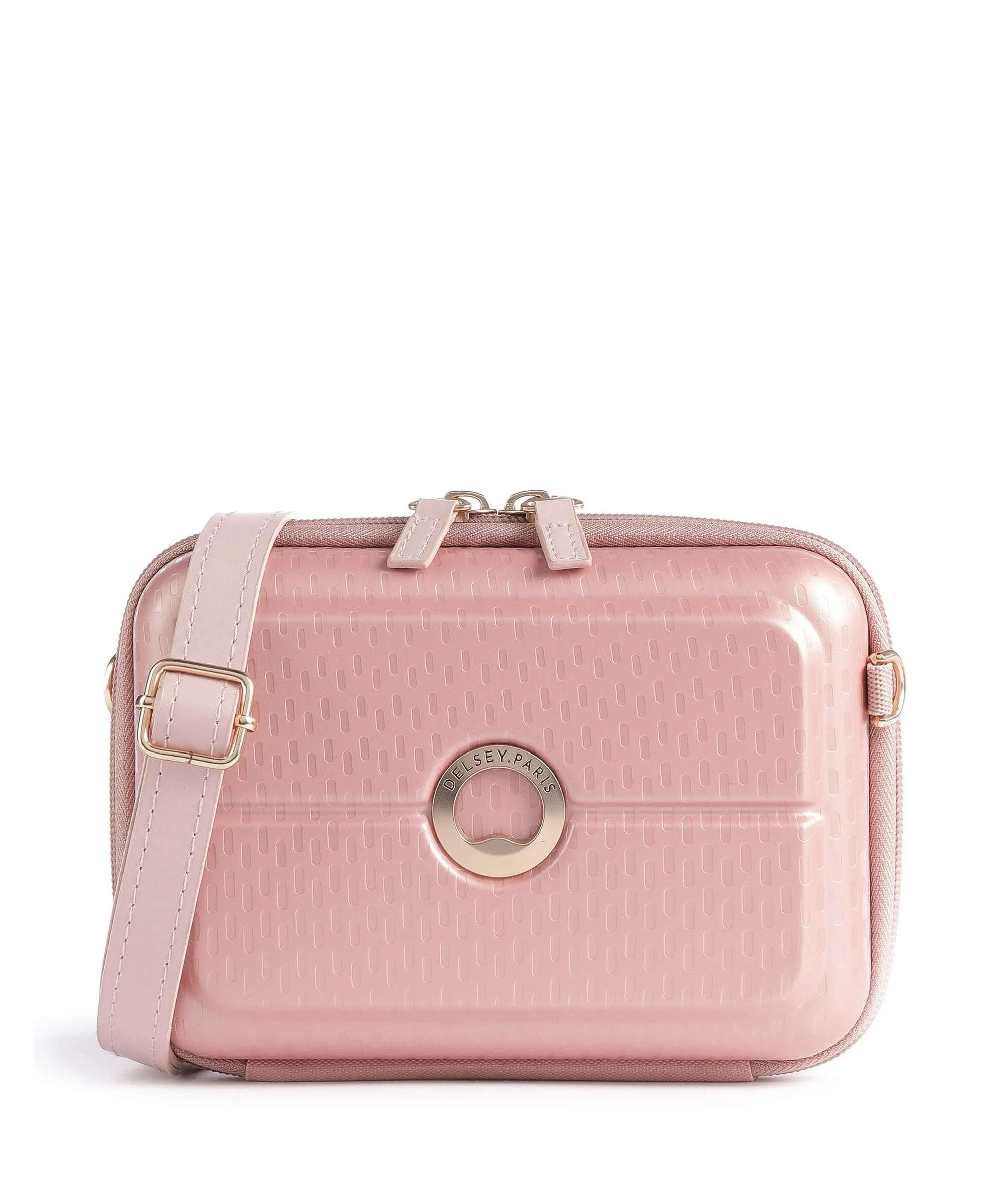  Delsey Paris Turenne Borsa a tracolla policarbonato rosa  