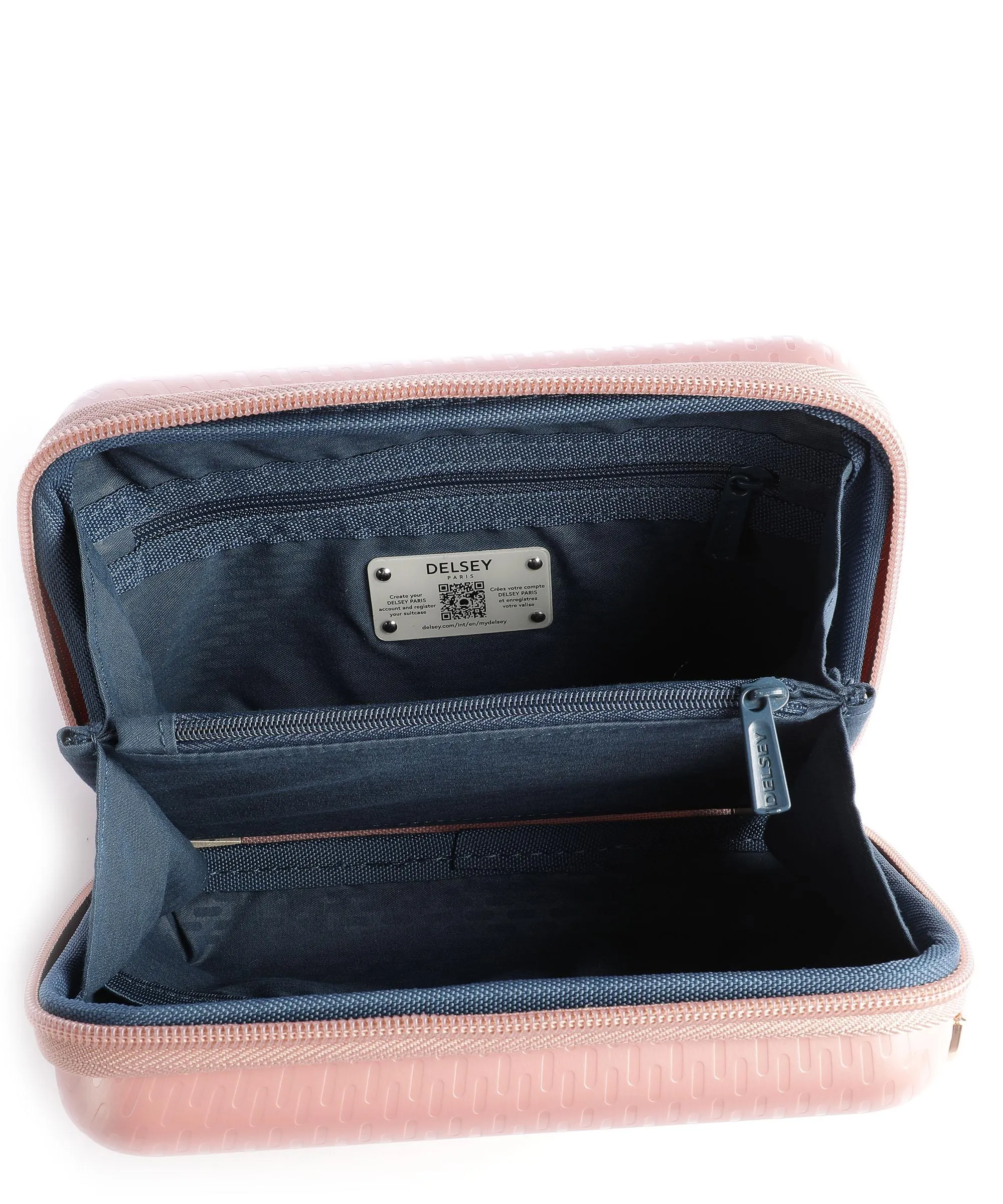  Delsey Paris Turenne Borsa a tracolla policarbonato rosa  