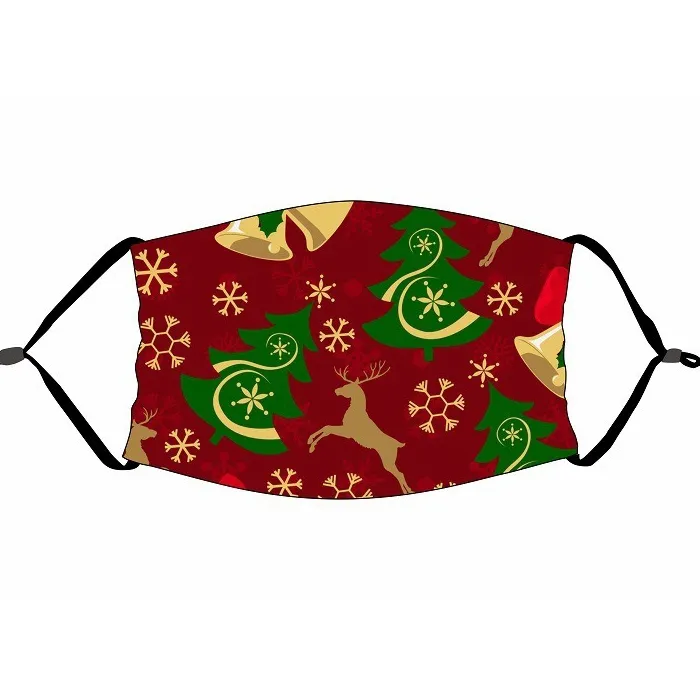 Design dell'albero di Natale in bocca marrone