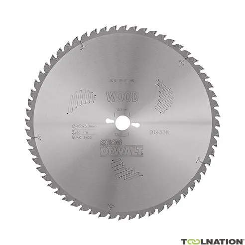 DeWalt Accessori DT4338-QZ Lama circolare 400 x 30 mm 60T ATB 10°