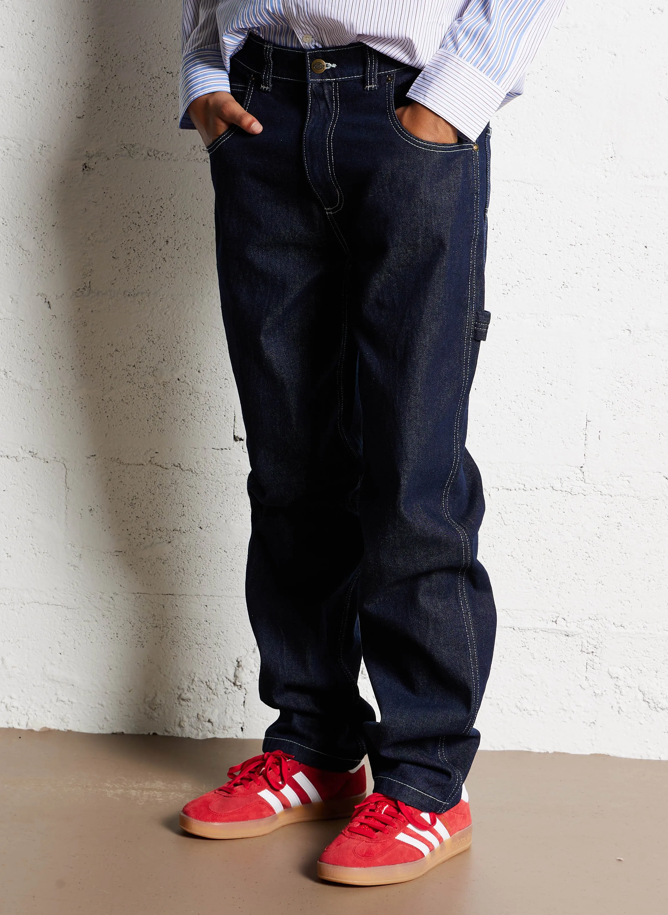  DICKIES   GARYVILLE - Jeans dritti | Blu