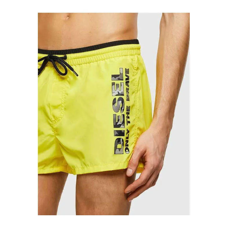 Diesel Costume Short Uomo colore Giallo con Logo