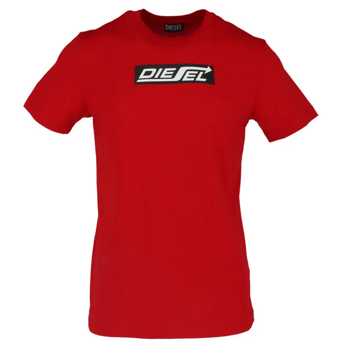 Diesel t-shirt rosso   