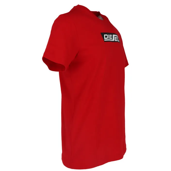 Diesel t-shirt rosso   