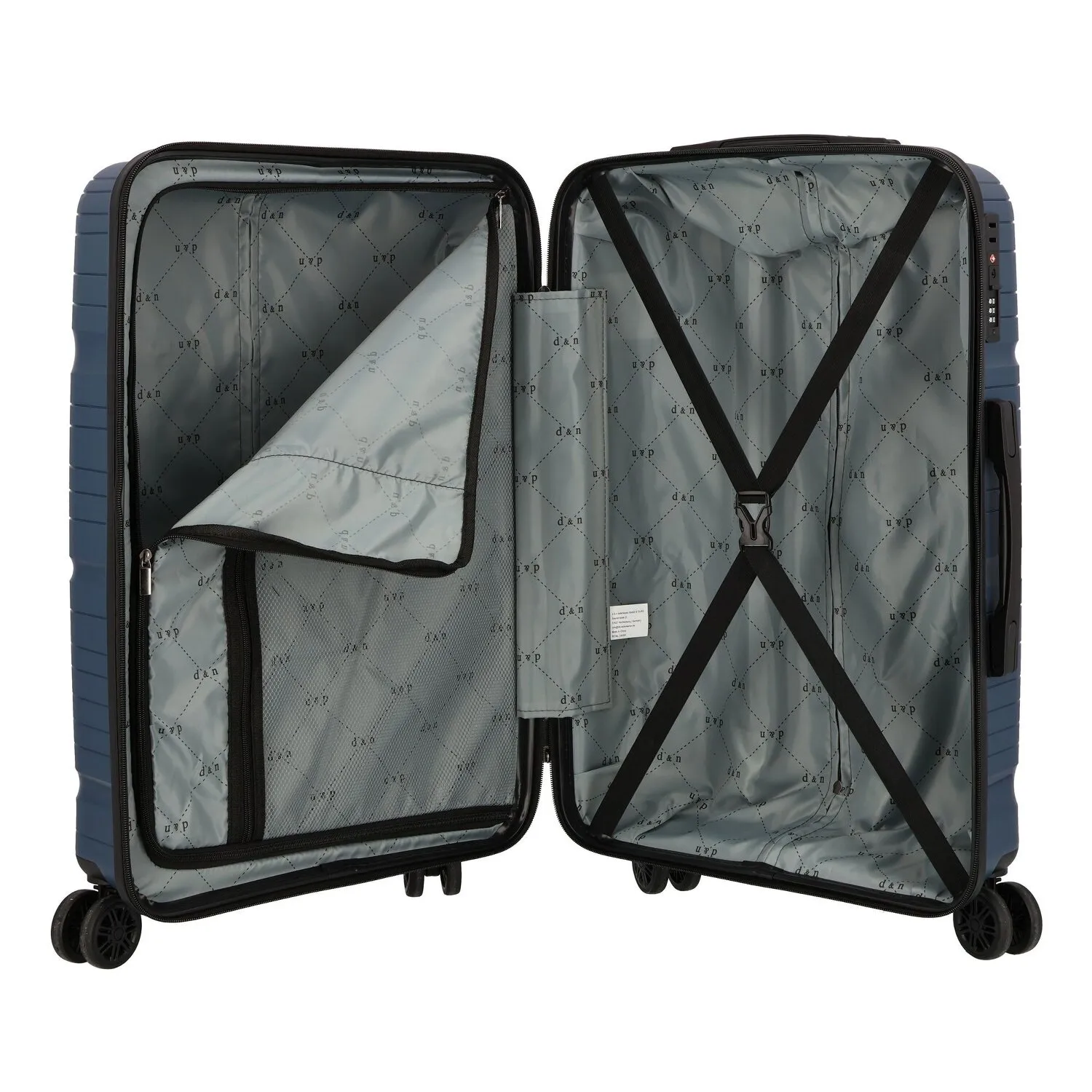 d&n Travel Line 4300 4 ruote Carrello M 68 cm