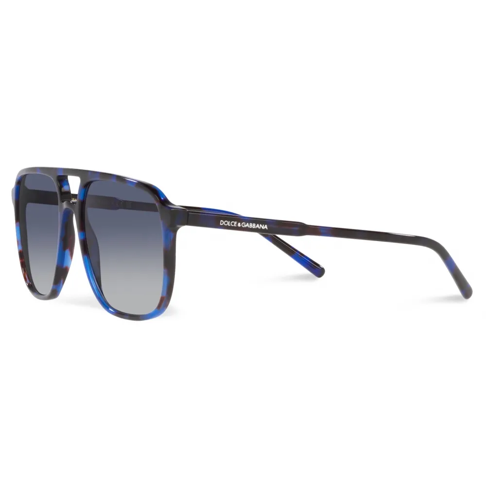 Dolce & Gabbana - Occhiale da Sole Thin Profile - Avana Blu - Dolce & Gabbana Eyewear