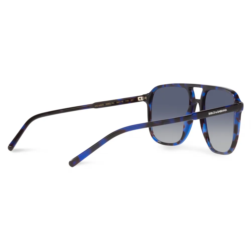 Dolce & Gabbana - Occhiale da Sole Thin Profile - Avana Blu - Dolce & Gabbana Eyewear