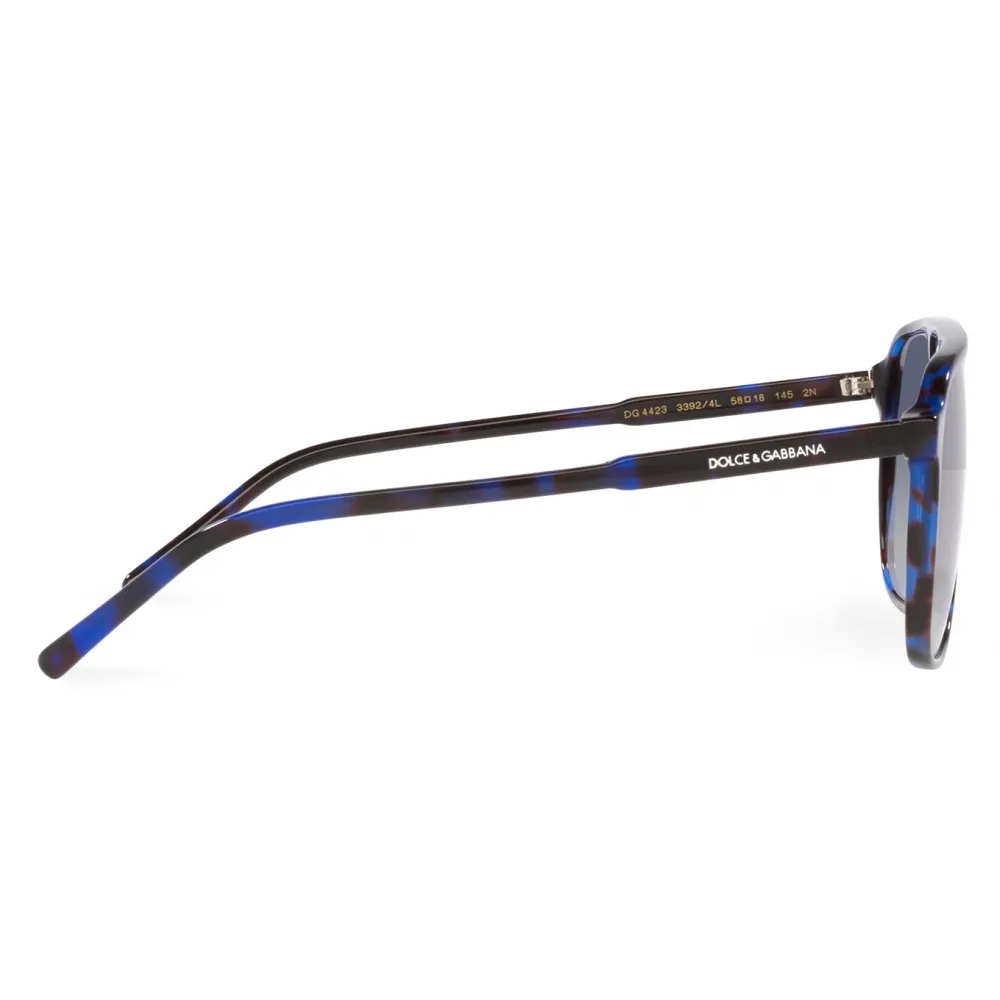 Dolce & Gabbana - Occhiale da Sole Thin Profile - Avana Blu - Dolce & Gabbana Eyewear